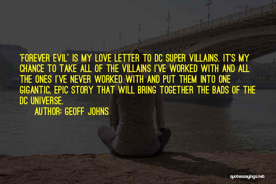 Forever Together Quotes By Geoff Johns