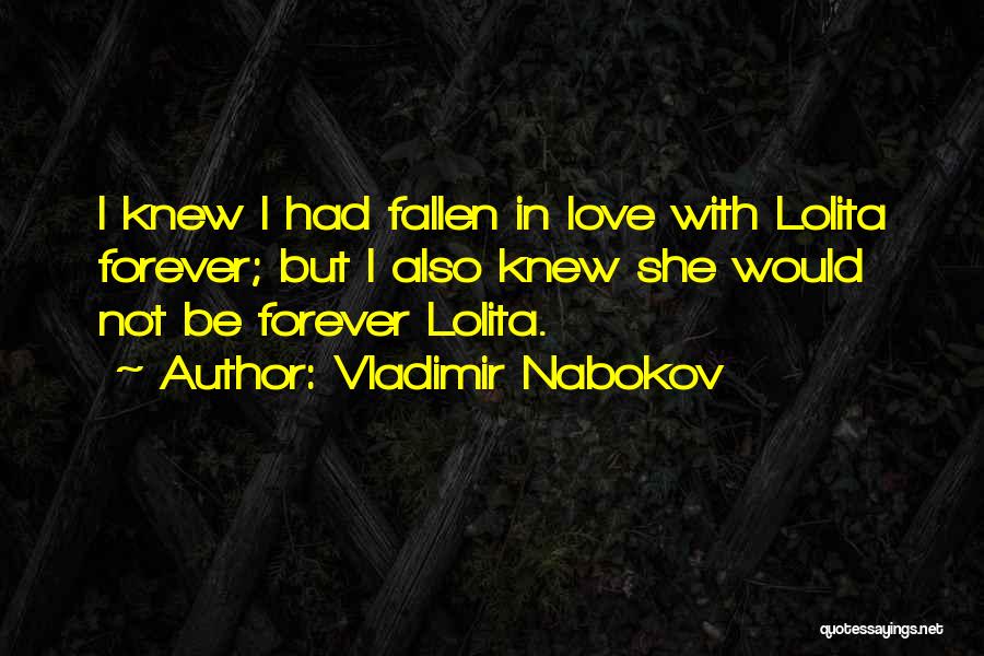 Forever With U Love Quotes By Vladimir Nabokov