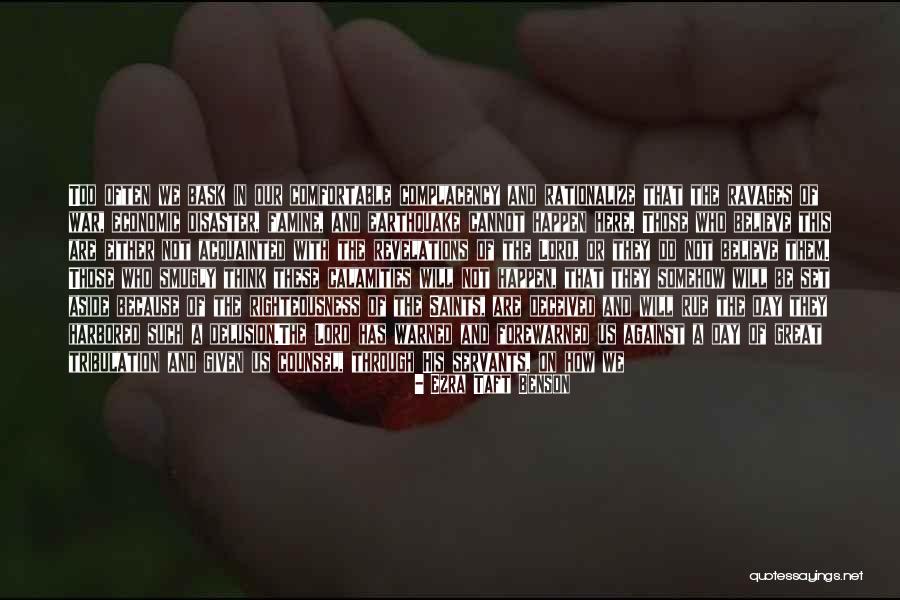 Forewarned Is Quotes By Ezra Taft Benson Forewarned Is Quotes By Ezra Taft Benson