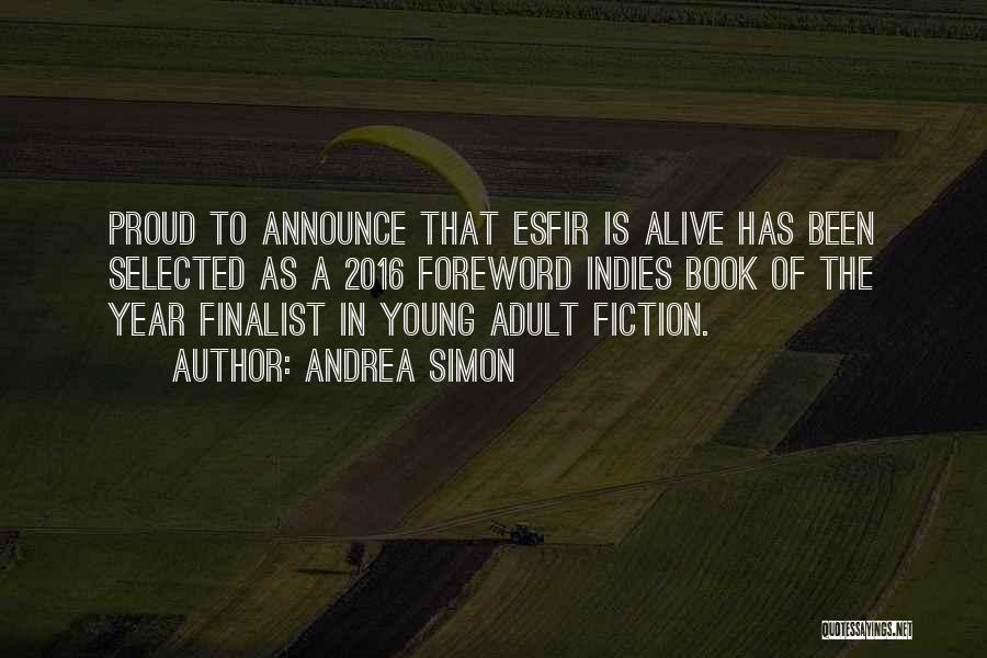 Foreword Quotes By Andrea Simon