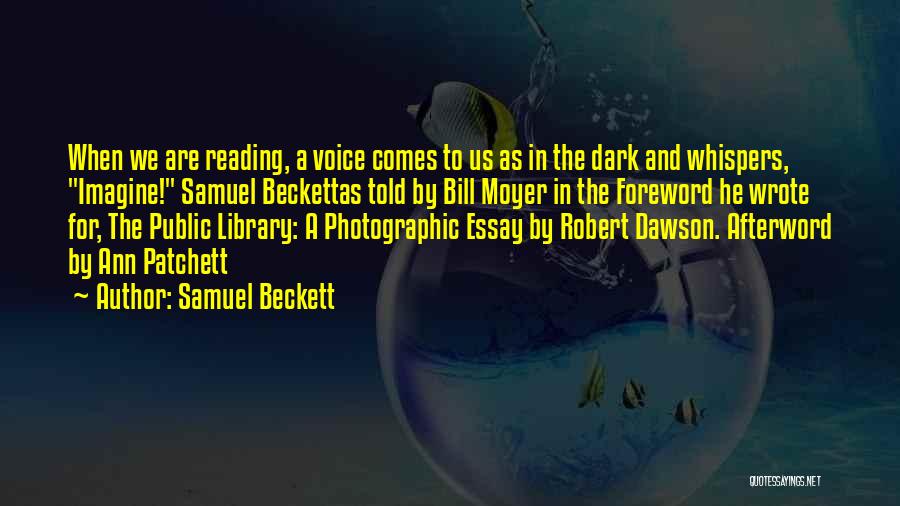 Foreword Quotes By Samuel Beckett