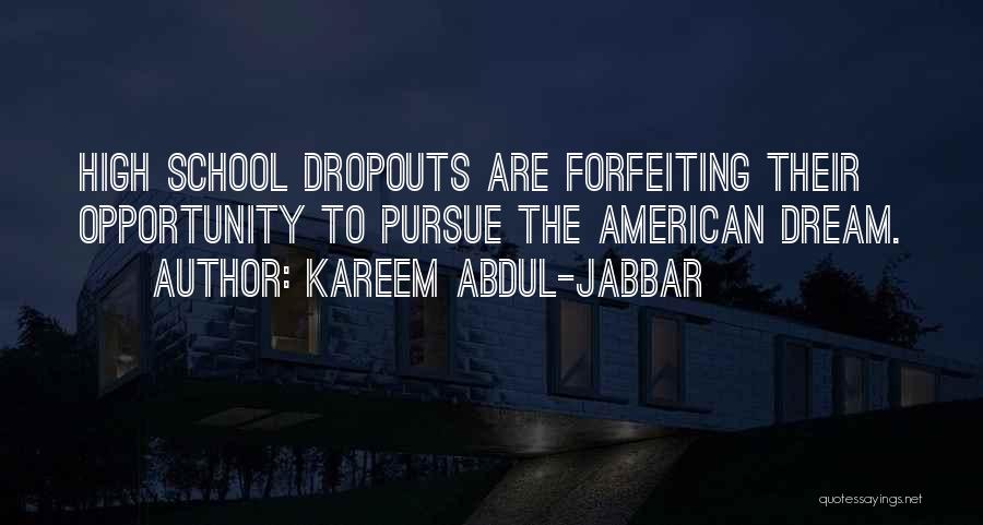 Forfeiting Quotes By Kareem Abdul-Jabbar