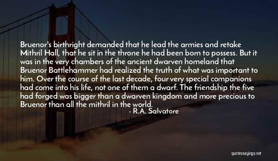 Forged Quotes By R.A. Salvatore Forged Quotes By R.A. Salvatore