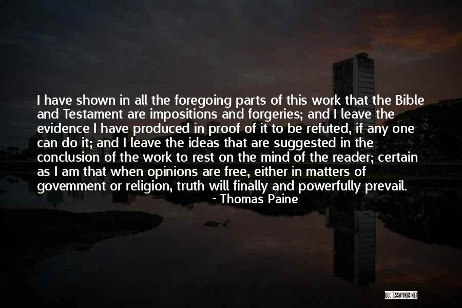 Forgeries In The Bible Quotes By Thomas Paine Forgeries In The Bible Quotes By Thomas Paine