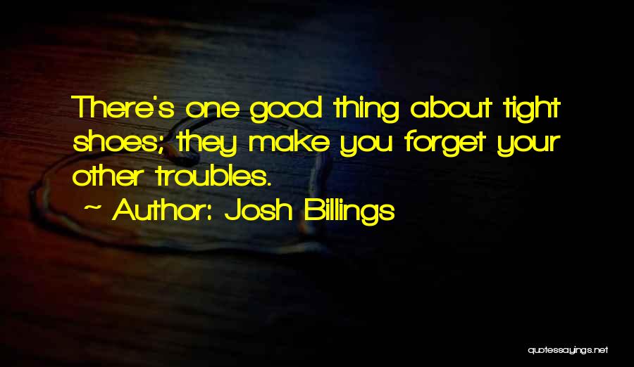 Forget About You Quotes By Josh Billings