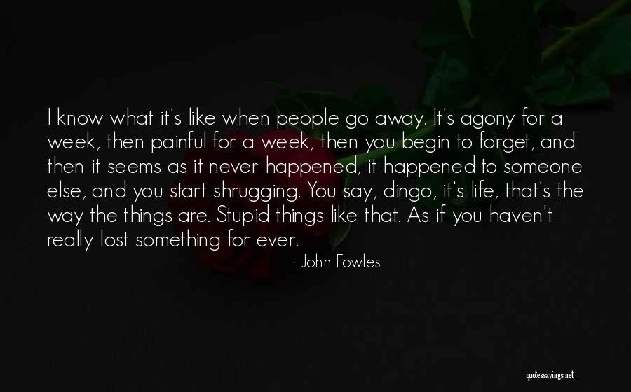 Forget It Quotes By John Fowles Forget It Quotes By John Fowles