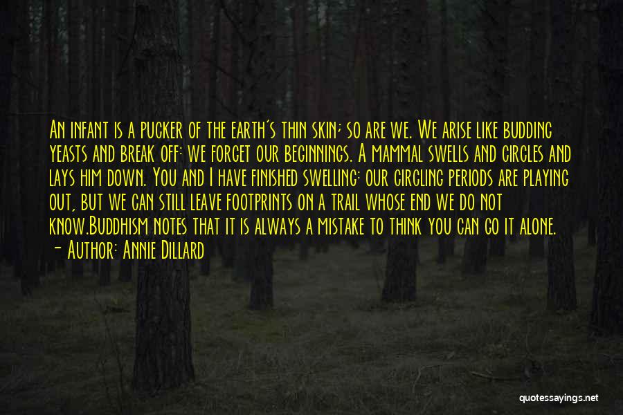 Forget Me Not Annie Quotes By Annie Dillard