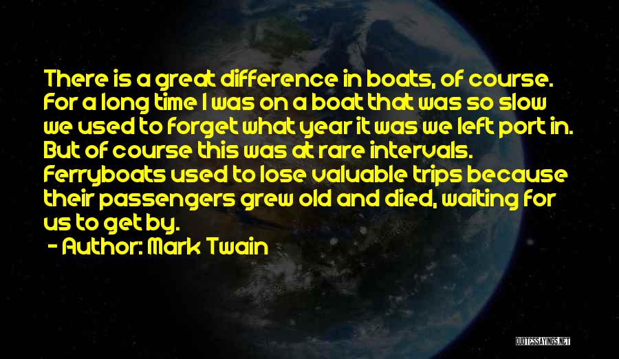 Forget Past Year Quotes By Mark Twain