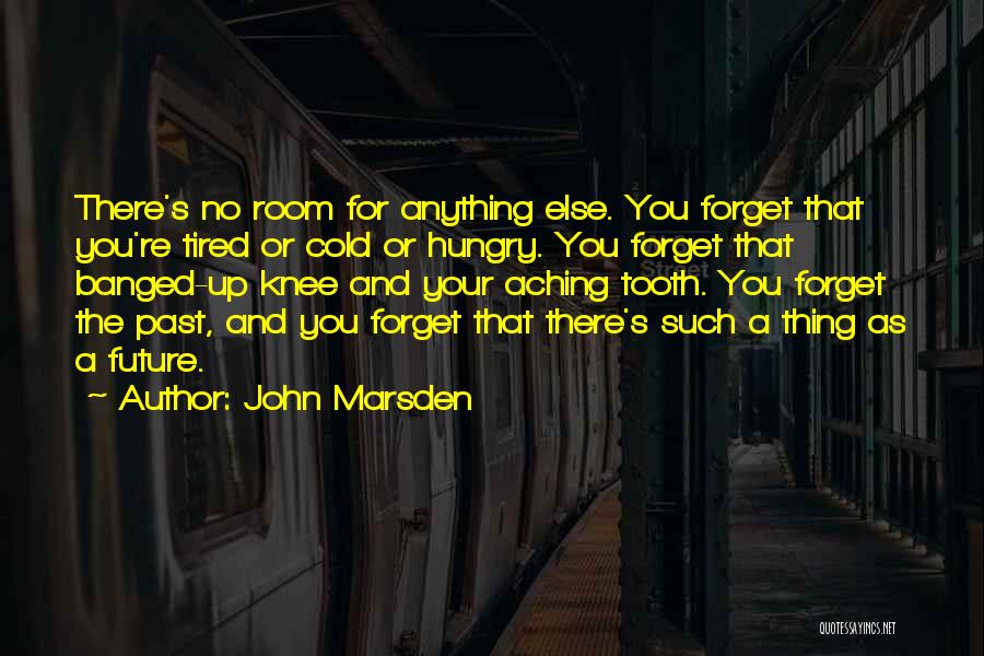 Forget The Past Future Quotes By John Marsden