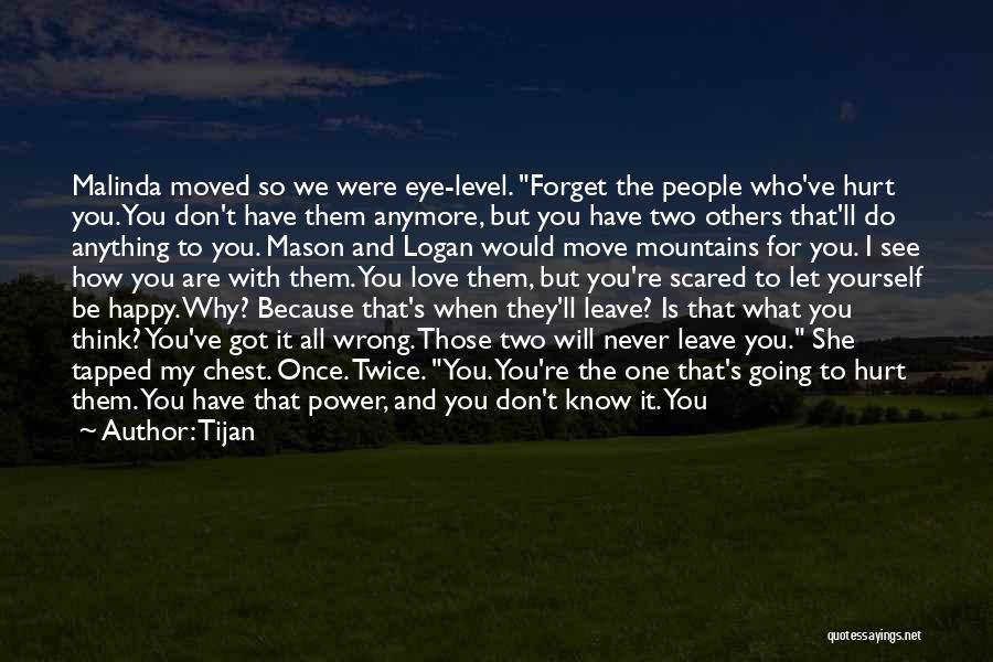 Forget Those Who Hurt You Quotes By Tijan