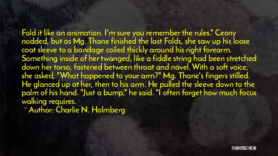 Forget What Happened In The Past Quotes By Charlie N. Holmberg