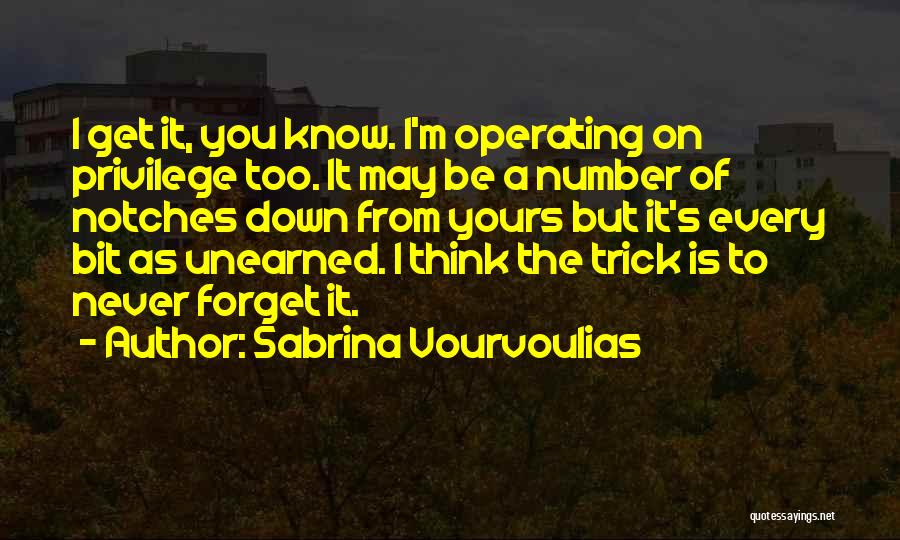 Forget You Never Quotes By Sabrina Vourvoulias