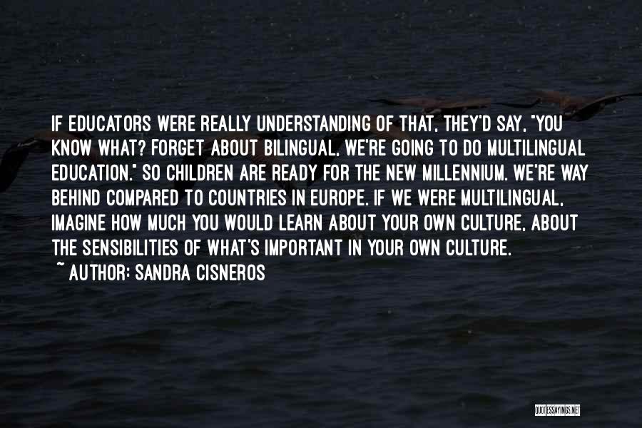 Forget You Quotes By Sandra Cisneros