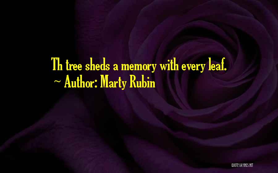Forgetting A Memory Quotes By Marty Rubin
