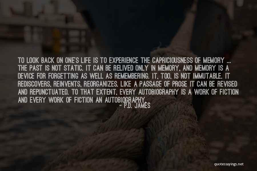 Forgetting A Memory Quotes By P.D. James Forgetting A Memory Quotes By P.D. James