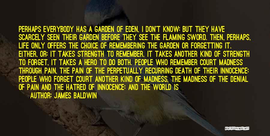 Forgetting And Remembering Quotes By James Baldwin