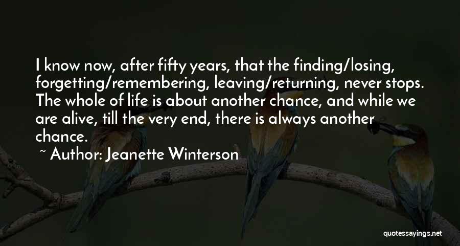 Forgetting And Remembering Quotes By Jeanette Winterson