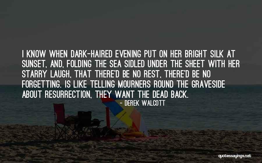 Forgetting Her Quotes By Derek Walcott