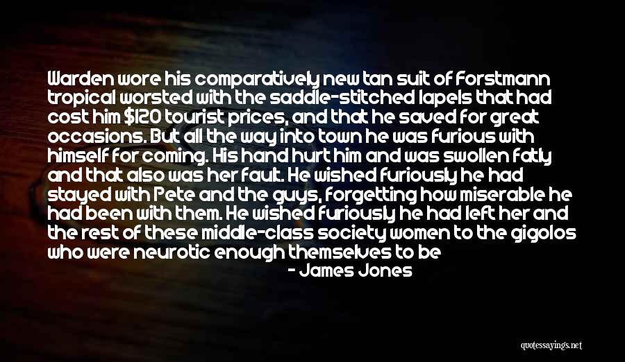 Forgetting Her Quotes By James Jones