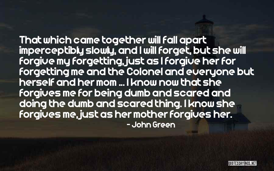 Forgetting Her Quotes By John Green