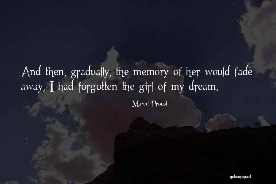 Forgetting Her Quotes By Marcel Proust