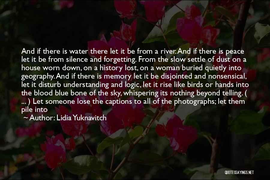 Forgetting History Quotes By Lidia Yuknavitch