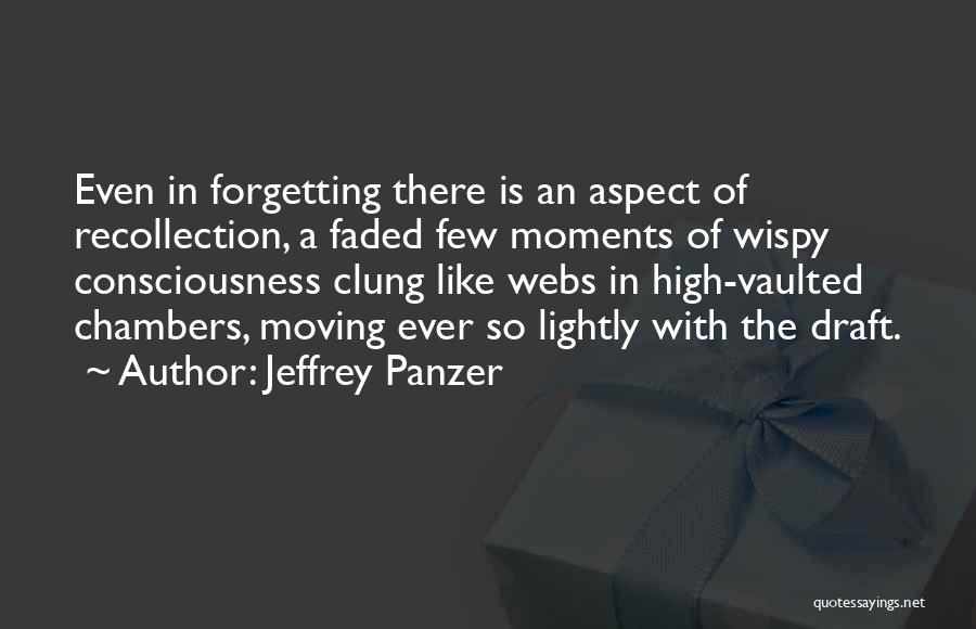 Forgetting Me Quotes By Jeffrey Panzer