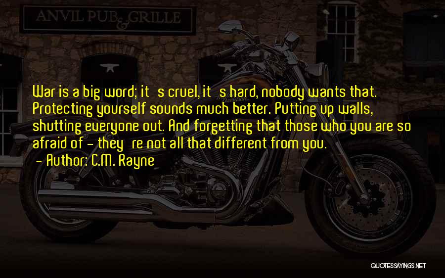 Forgetting The Past Is Hard Quotes By C.M. Rayne