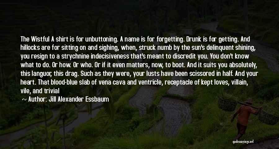 Forgetting Who You Are Quotes By Jill Alexander Essbaum