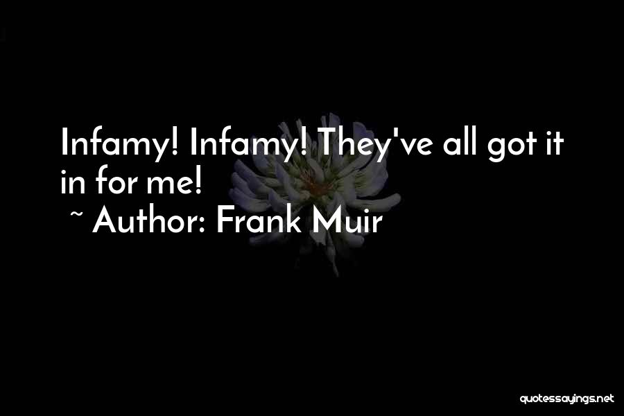 Forging Character Quotes By Frank Muir