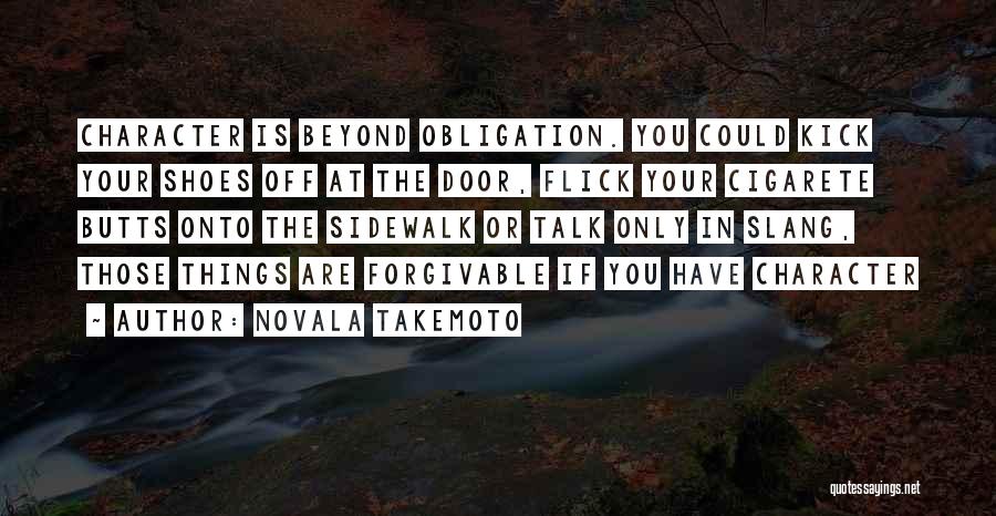 Forgivable Quotes By Novala Takemoto