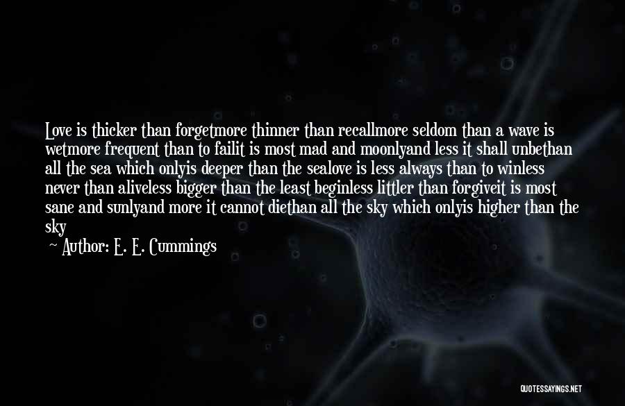 Forgive And Forget Quotes By E. E. Cummings