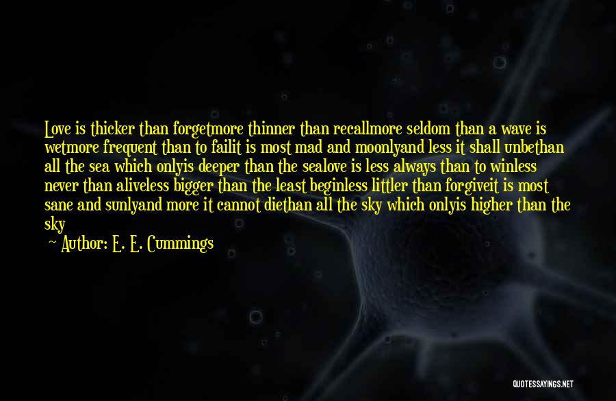 Forgive And Never Forget Quotes By E. E. Cummings