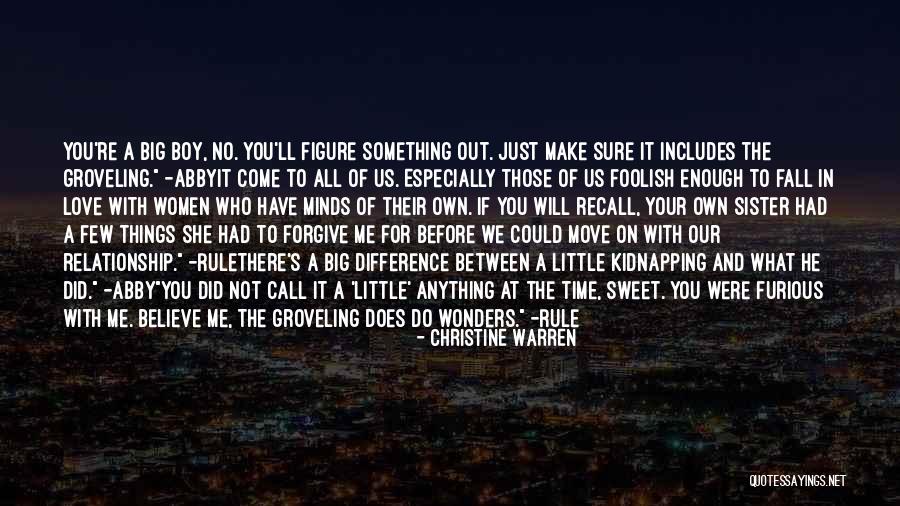 Forgive Me And Move On Quotes By Christine Warren Forgive Me And Move On Quotes By Christine Warren
