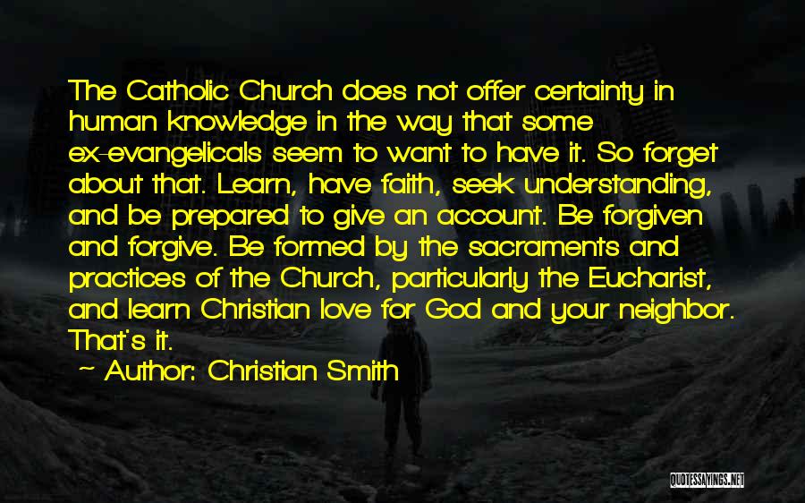 Forgiven By God Quotes By Christian Smith