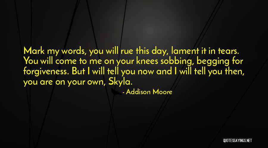 Forgiveness And Anger Quotes By Addison Moore