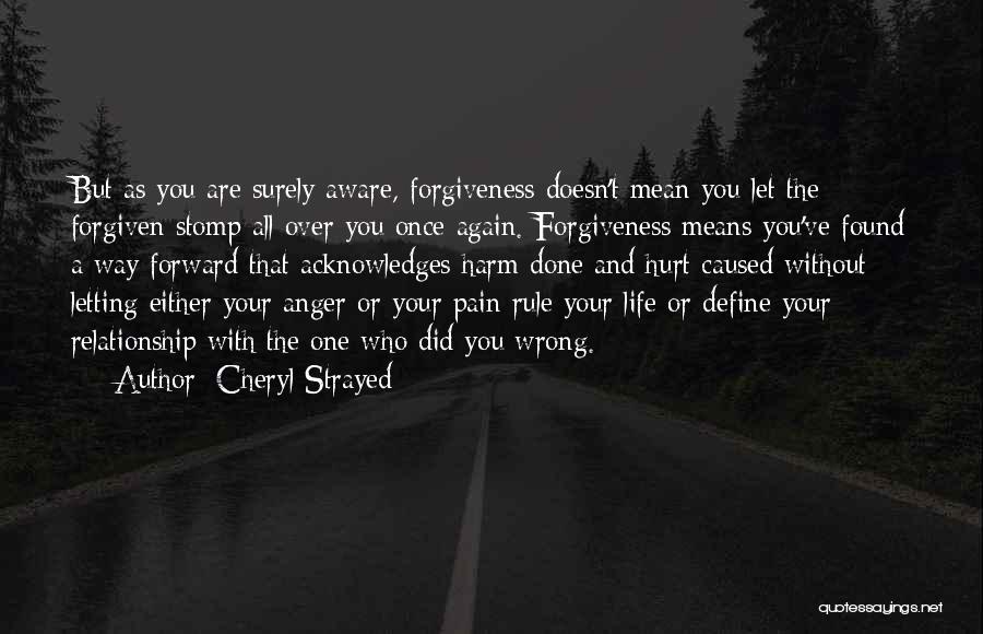 Forgiveness And Anger Quotes By Cheryl Strayed