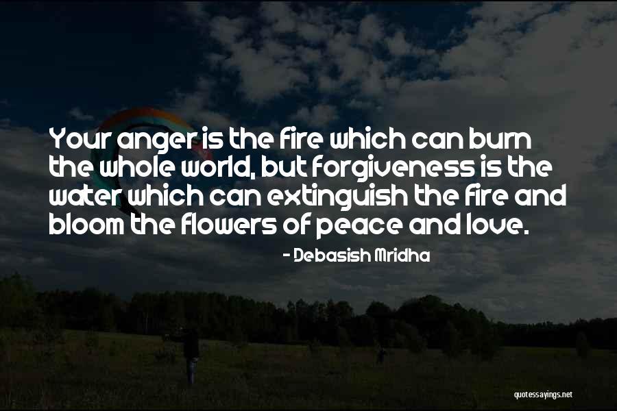 Forgiveness And Anger Quotes By Debasish Mridha