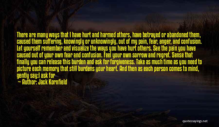 Forgiveness And Anger Quotes By Jack Kornfield