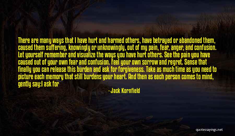 Forgiveness And Anger Quotes By Jack Kornfield