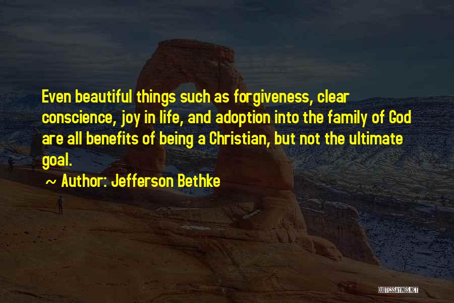 Forgiveness And Family Quotes By Jefferson Bethke