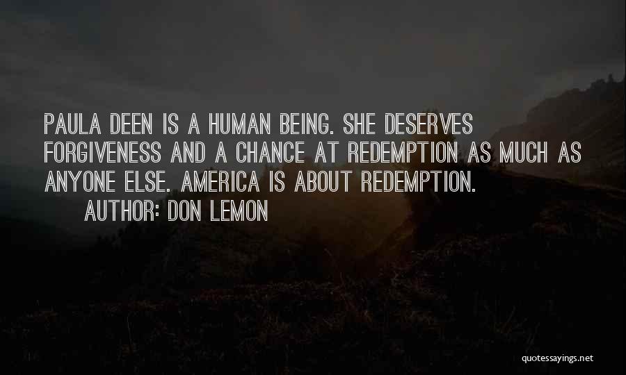 Forgiveness And Redemption Quotes By Don Lemon