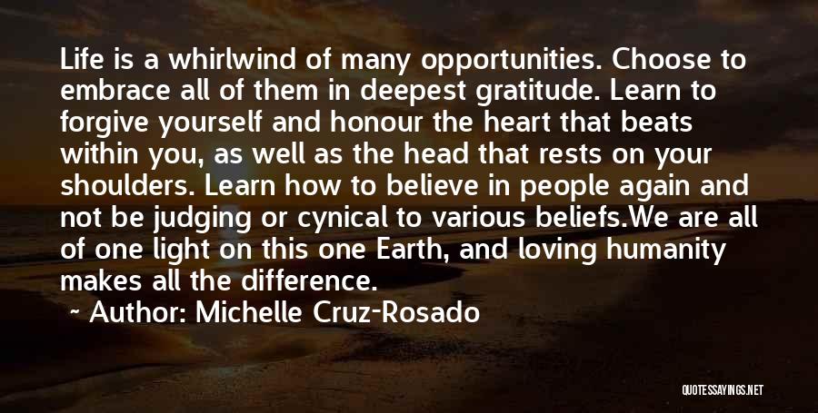 Forgiveness Buddhism Quotes By Michelle Cruz-Rosado