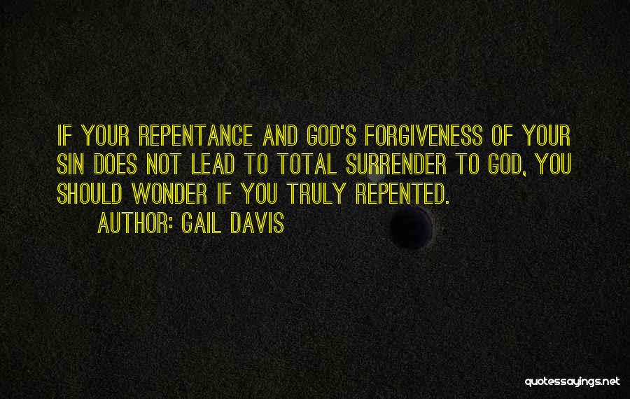 Forgiveness Christian Quotes By Gail Davis