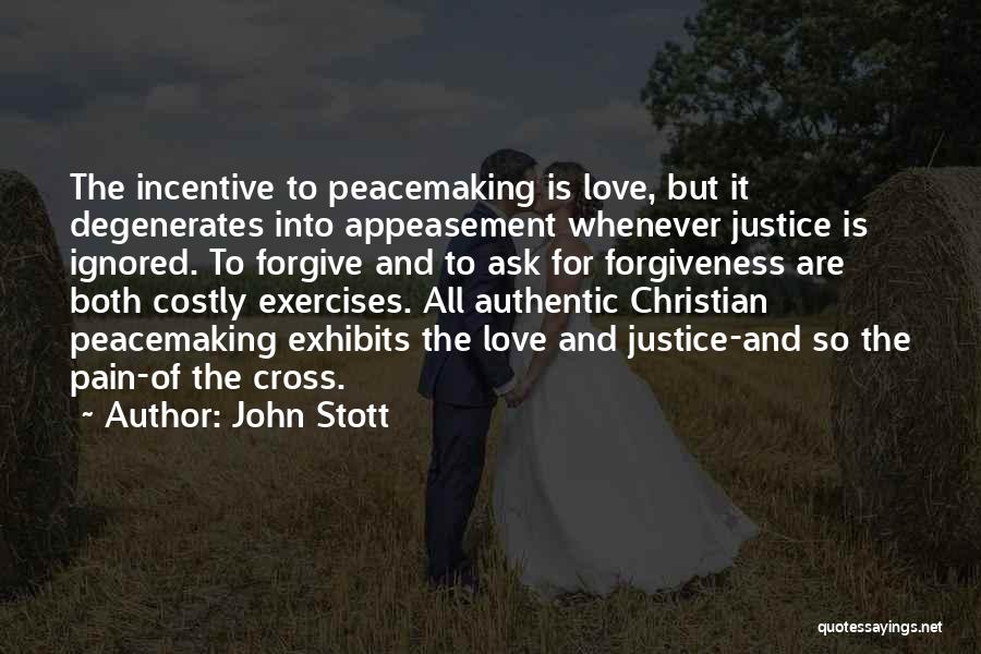 Forgiveness Christian Quotes By John Stott