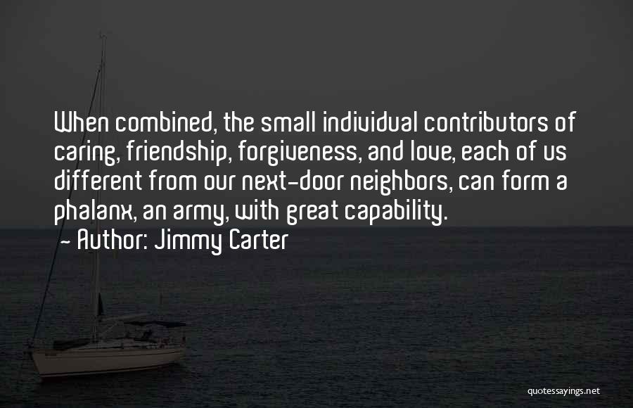Forgiveness In Friendship Quotes By Jimmy Carter