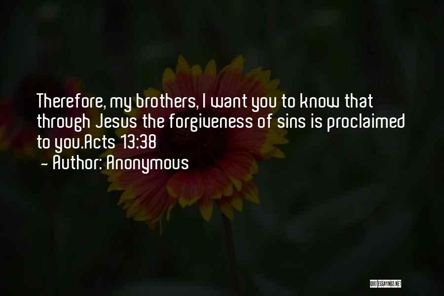 Forgiveness In The Bible Quotes By Anonymous