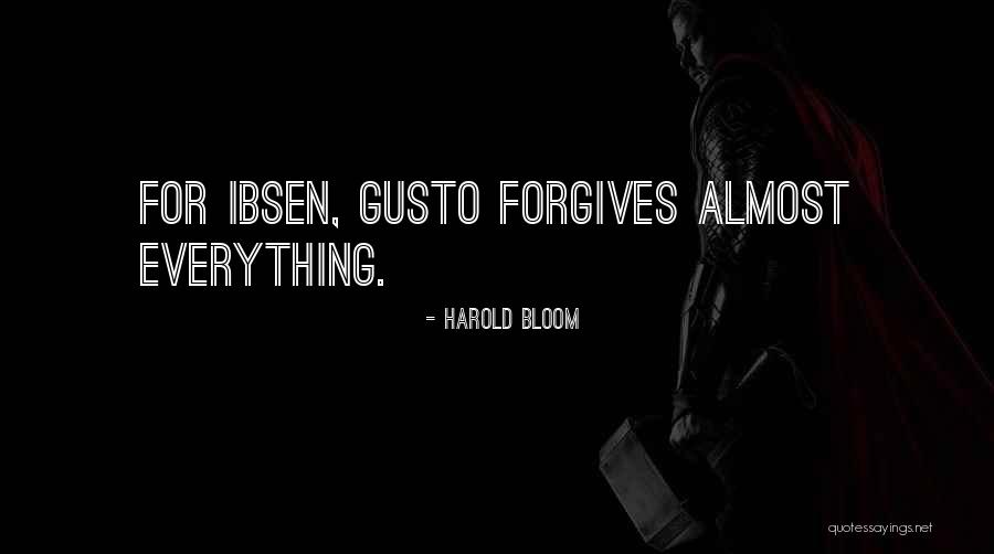 Forgives Quotes By Harold Bloom Forgives Quotes By Harold Bloom
