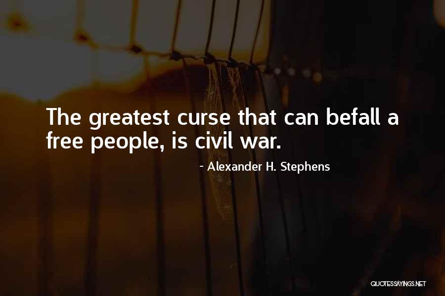 Forgiving Friendship Quotes By Alexander H. Stephens Forgiving Friendship Quotes By Alexander H. Stephens