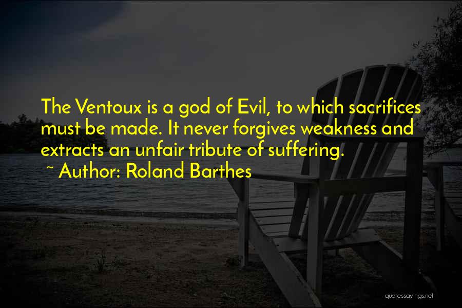 Forgiving God Quotes By Roland Barthes